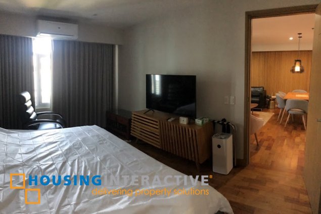 fully furnished 1br at one serendra for lease