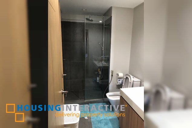 fully furnished 1br at one serendra for lease