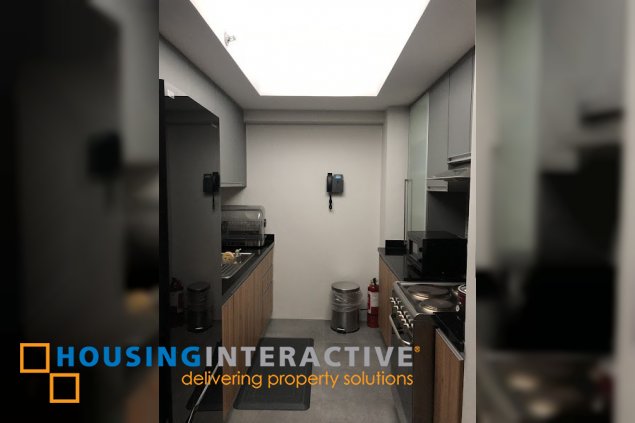 fully furnished 1br at one serendra for lease