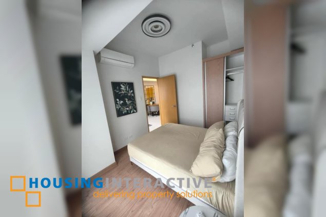 fully furnished 1br unit for lease in times square west building, bgc, taguig city