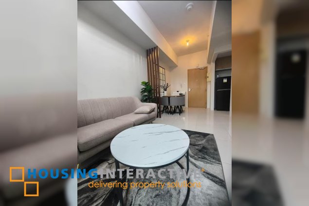fully furnished 1br unit for lease in times square west building, bgc, taguig city