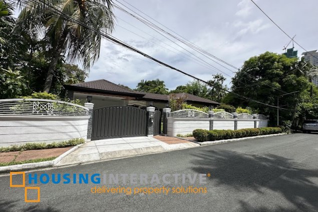 semi furnished 4br house and lot for lease in urdaneta village, makati city