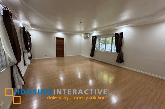 semi furnished 4br house and lot for lease in urdaneta village, makati city