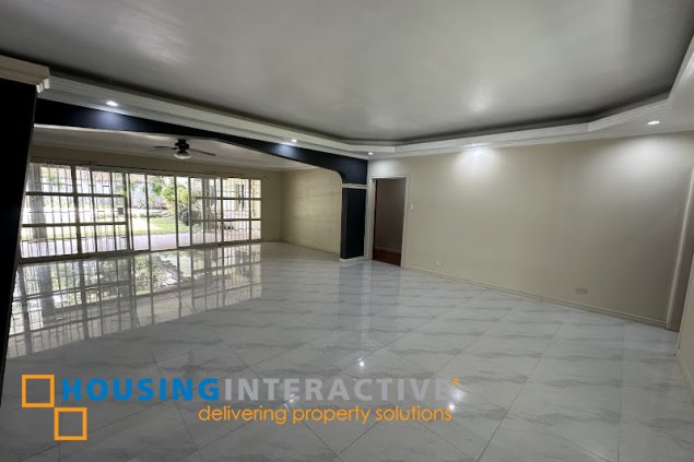 semi furnished 4br house and lot for lease in urdaneta village, makati city