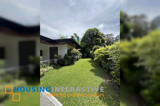 semi furnished 4br house and lot for lease in urdaneta village, makati city
