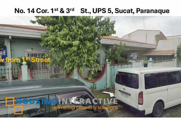 450 sqm corner house and lot