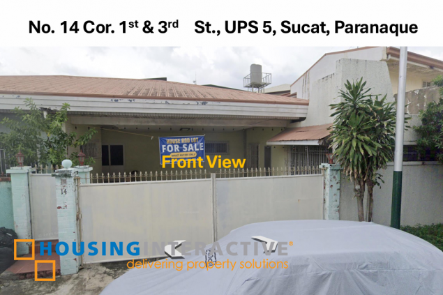 450 sqm corner house and lot