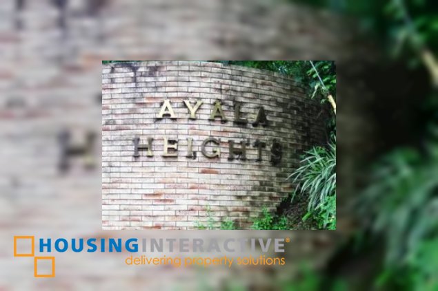 house for sale in ayala heights village