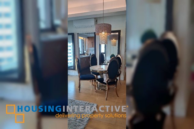 furnished 2br unit with parking for sale in the shang grand tower