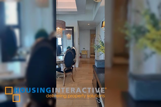 furnished 2br unit with parking for sale in the shang grand tower