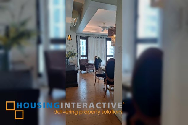 furnished 2br unit with parking for sale in the shang grand tower