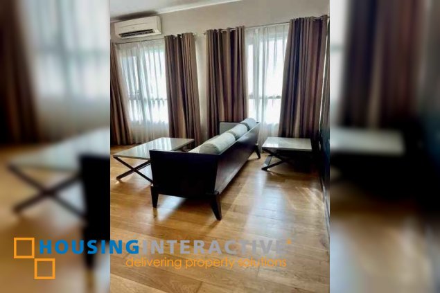 fully furnished 2br unit with parking for sale in the residences at greenbelt