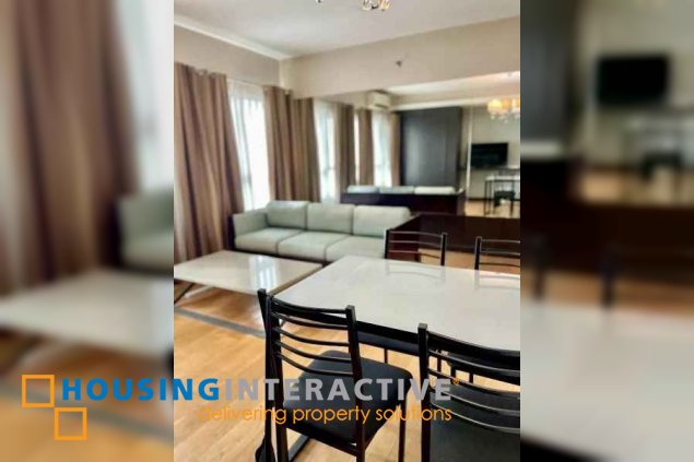 fully furnished 2br unit with parking for sale in the residences at greenbelt