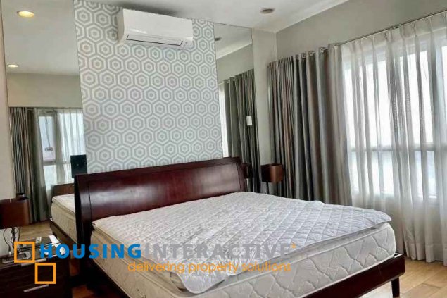 fully furnished 2br unit with parking for sale in the residences at greenbelt