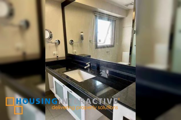 fully furnished 2br unit with parking for sale in the residences at greenbelt