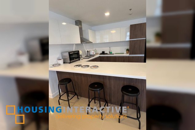 fully furnished 2br unit with parking for sale in west gallery place