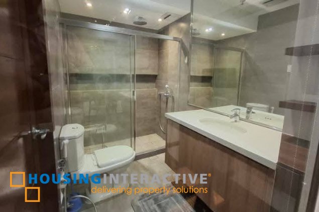 furnished 2br unit with parking for lease in w tower