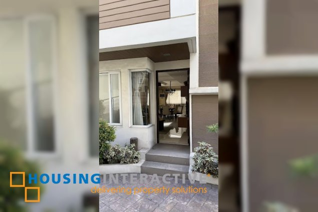 fully furnished 4 storey townhouse for lease in san juan