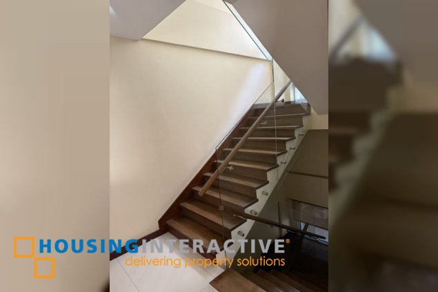 fully furnished 4 storey townhouse for lease in san juan