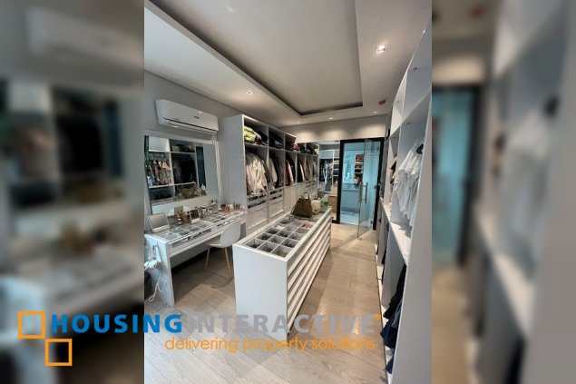 semi-furnished four storey combined townhouse for sale in san juan