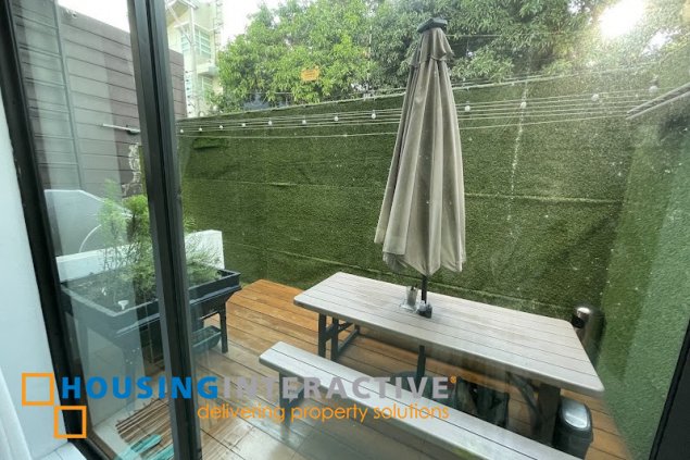 semi-furnished four storey combined townhouse for sale in san juan