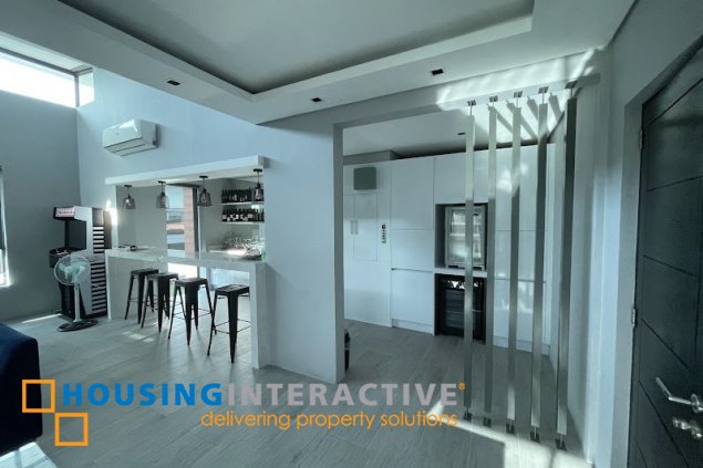 semi-furnished four storey combined townhouse for sale in san juan