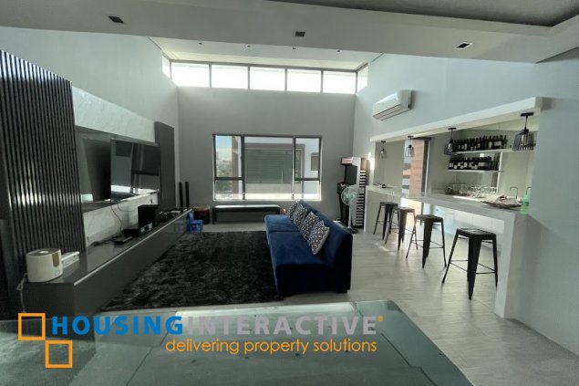 semi-furnished four storey combined townhouse for sale in san juan