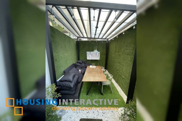 semi-furnished four storey combined townhouse for sale in san juan