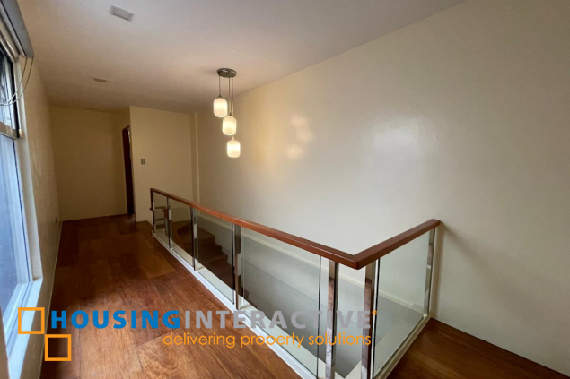 for sale modern 4br townhouse with 5-car garage in scout area, quezon city