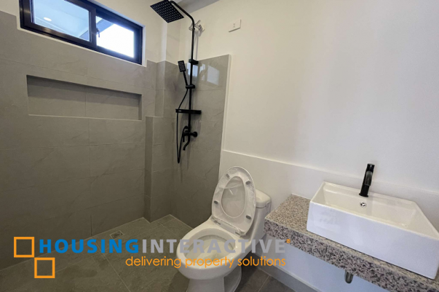 for sale 3-storey newly renovated townhouse in new manila, quezon city