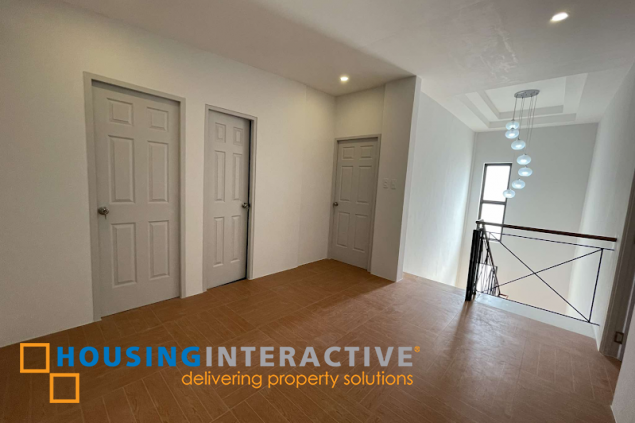 for sale 3-storey newly renovated townhouse in new manila, quezon city