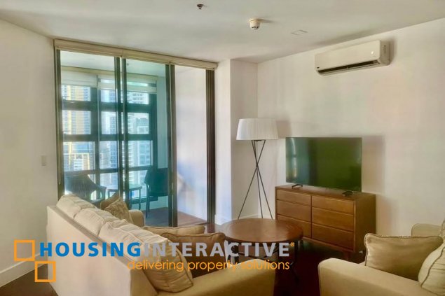 fully furnished 2br unit with parking for lease in garden towers