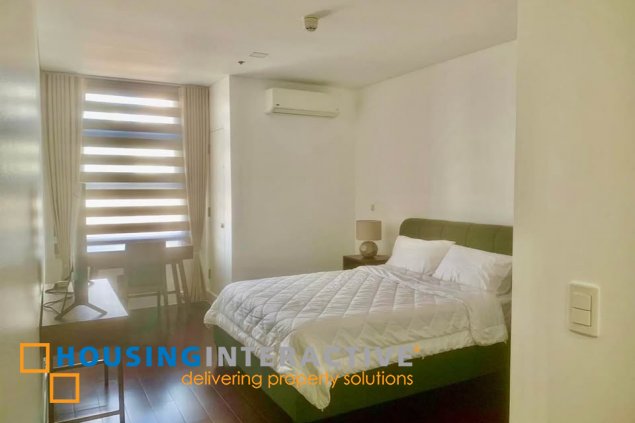 fully furnished 2br unit with parking for lease in garden towers