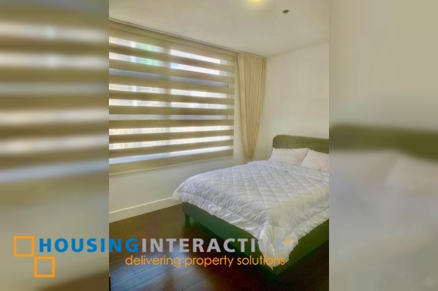 fully furnished 2br unit with parking for lease in garden towers