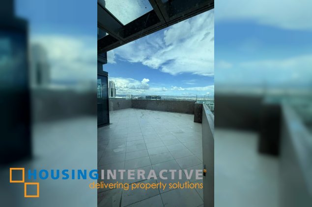 furnished 3br unit with balcony and parking for sale in grand hyatt residences