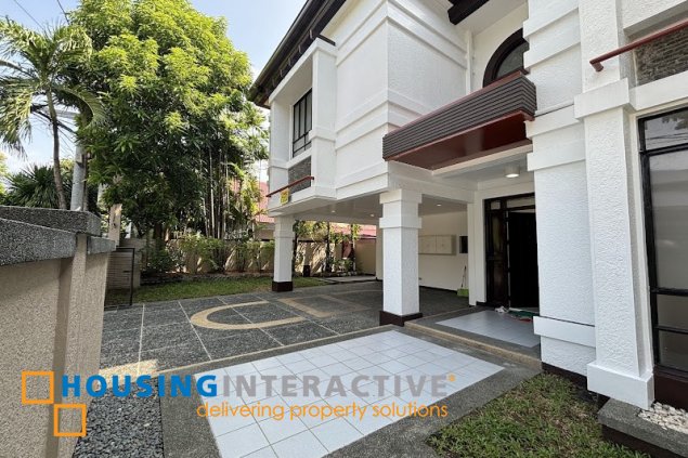 4br house for lease or rent in ayala alabang