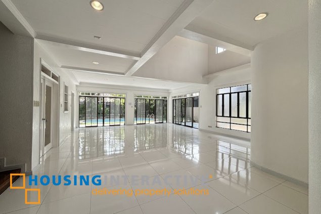 4br house for lease or rent in ayala alabang