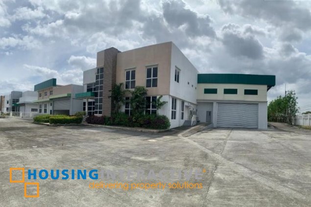 for lease 2 storey office building with conference room and three warehouses in suntrust ecotown, tanza, cavite