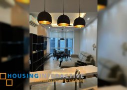 for lease fully furnished 2br unit with maid’s room and parking in sapphire residences, bgc, taguig