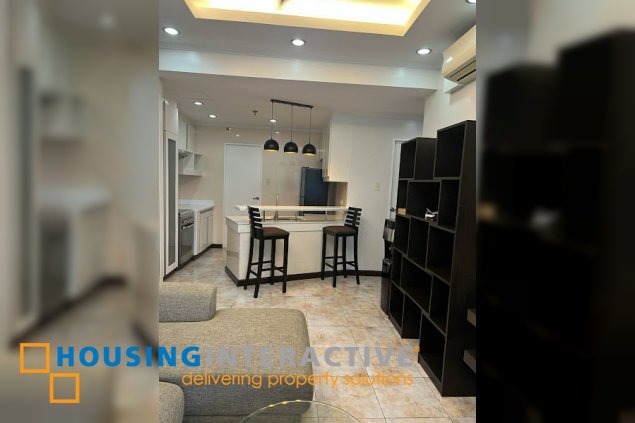 for lease fully furnished 2br unit with maid’s room and parking in sapphire residences, bgc, taguig
