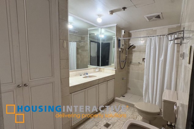 semi furnished 3 bedroom unit at bayview international for rent/sale