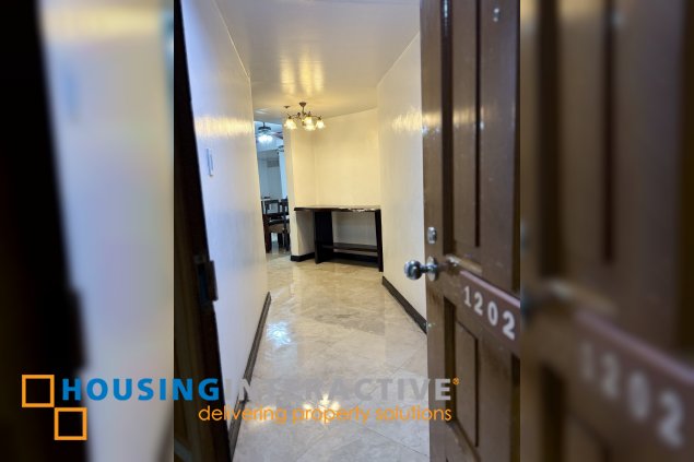 semi furnished 3 bedroom unit at bayview international for rent/sale