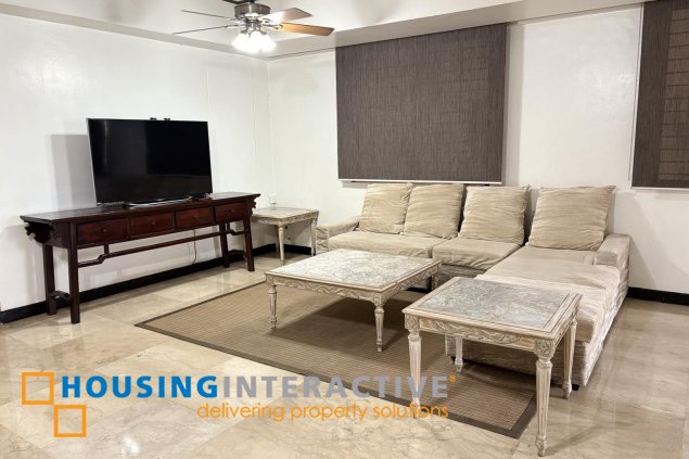 semi furnished 3 bedroom unit at bayview international for rent/sale