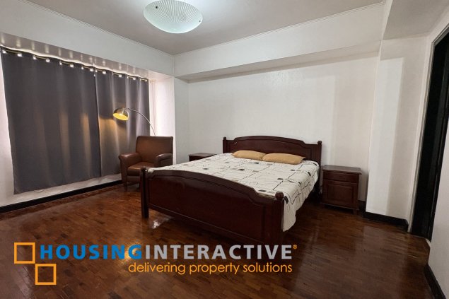 semi furnished 3 bedroom unit at bayview international for rent/sale