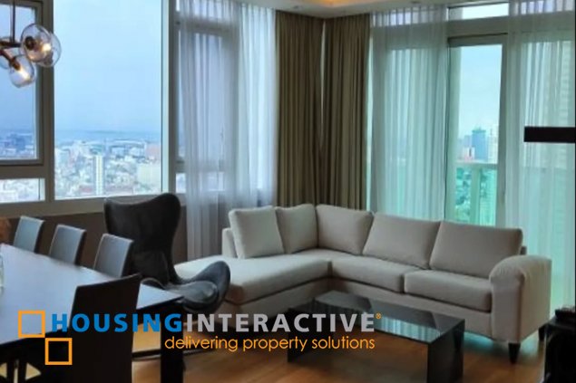 fully furnished 3br unit with parking for sale in park terraces