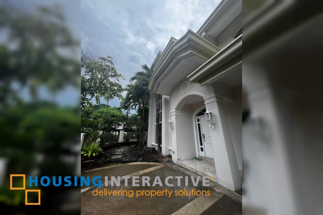 for lease 4 br newly renovated house in ayala alabang village