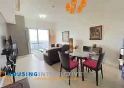 semi-furnished 1br unit with parking for sale in the infinity tower