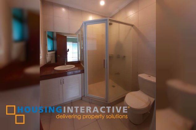 for lease fully furnished house and lot in ayala alabang village, muntinlupa city