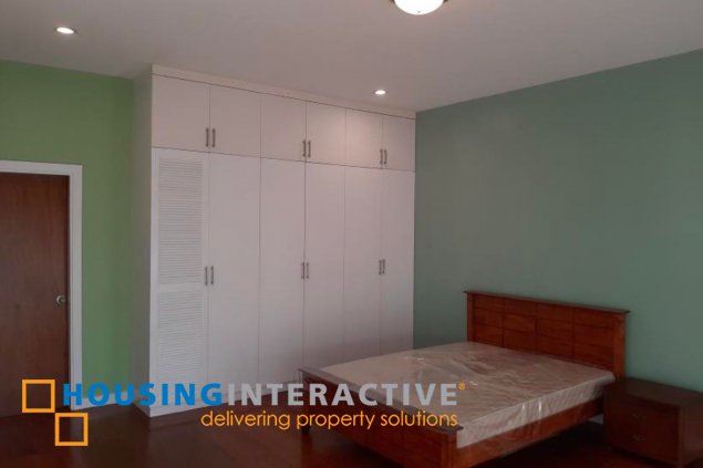 for lease fully furnished house and lot in ayala alabang village, muntinlupa city