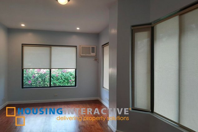 for lease fully furnished house and lot in ayala alabang village, muntinlupa city